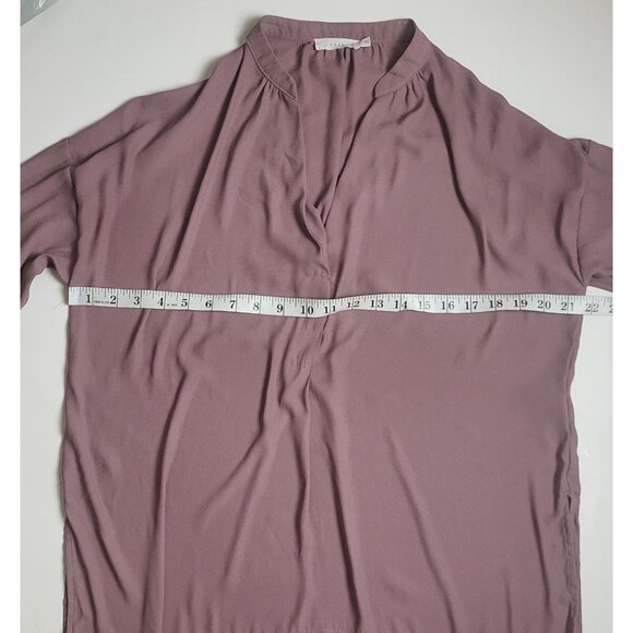 Lush Long-Sleeve V-Neck Blouse Size Small - Picture 5 of 9